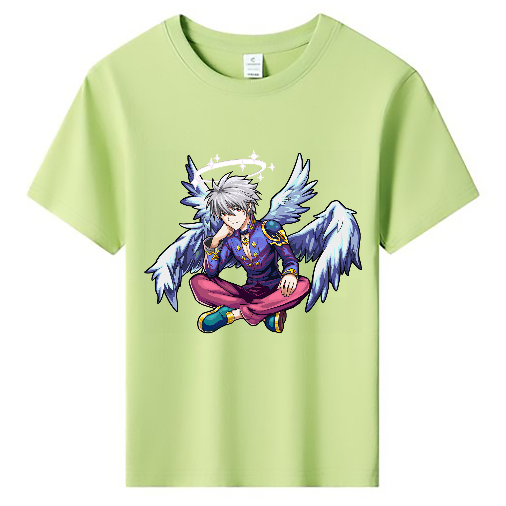 （画像用） EVA 新世紀エヴァンゲリオン 綿100％キッズTシャツ（フロントプリント）